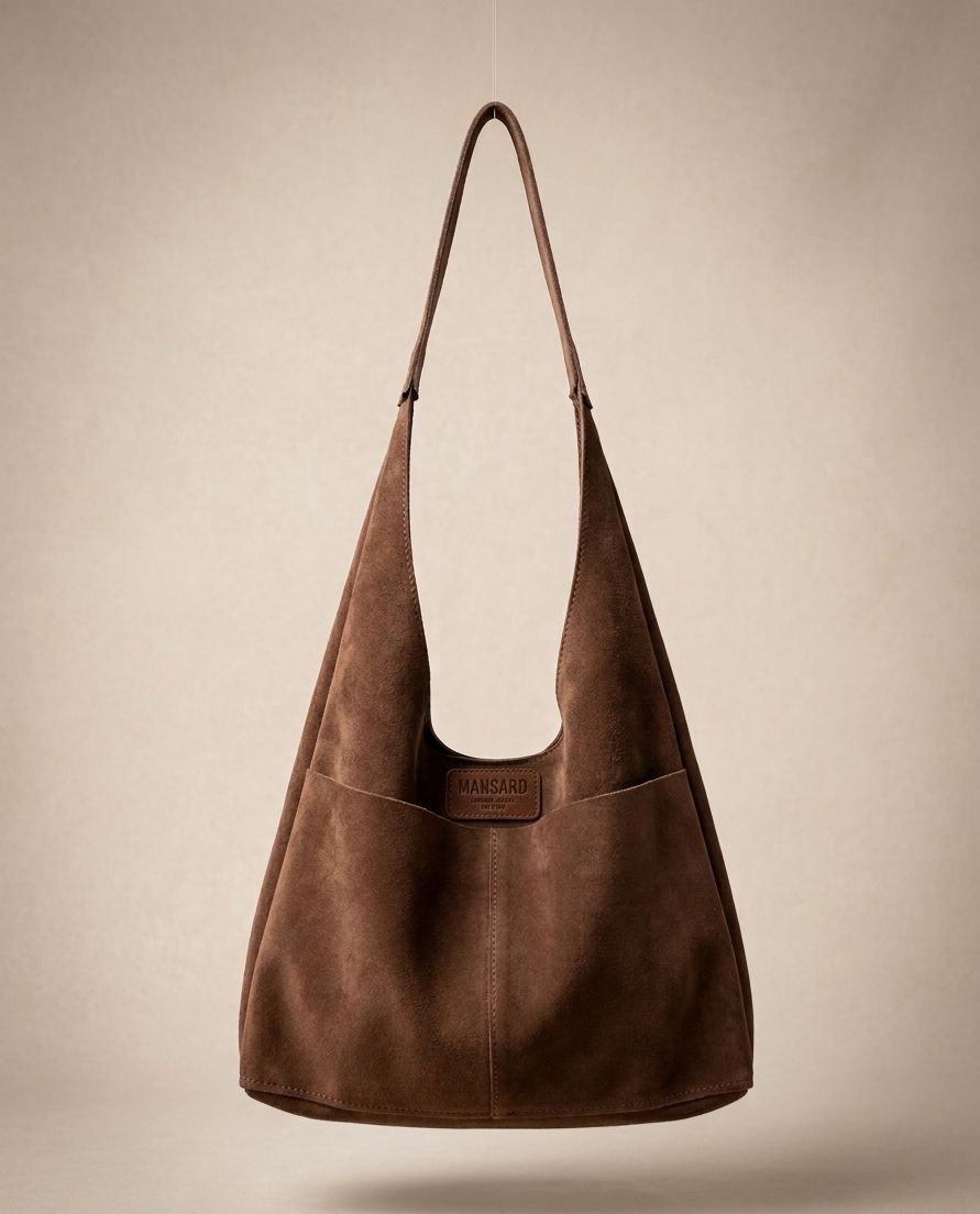 გუდა ჩანთა - ღია ყავისფერი